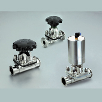 Sanitary Direct Way Diaphragm Valves