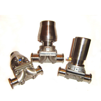 Sanitary Pneumatic Diaphragm Valve With Stainless Actuator