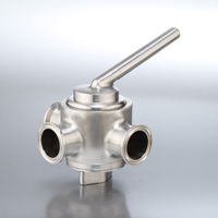 Sanitary 3-Way Plug Valves