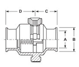 Check Valve Clamp Ends